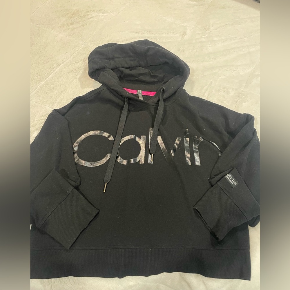 black calvin klein hoodie